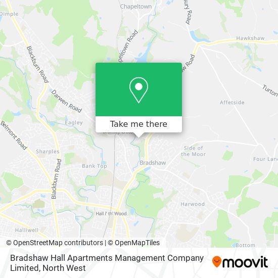 Bradshaw Hall Apartments Management Company Limited map