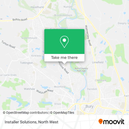 Installer Solutions map