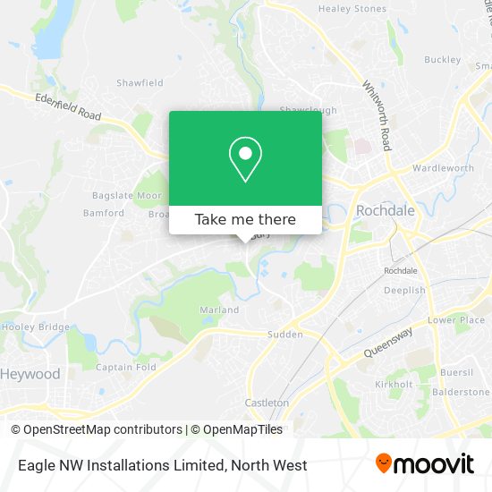 Eagle NW Installations Limited map