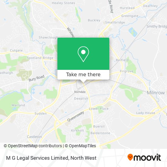 M G Legal Services Limited map