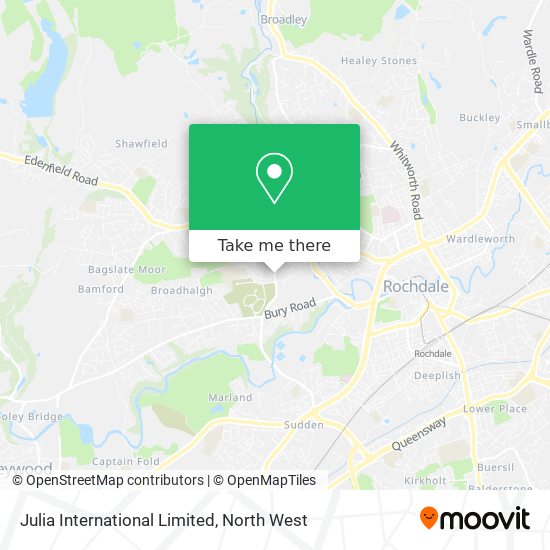 Julia International Limited map