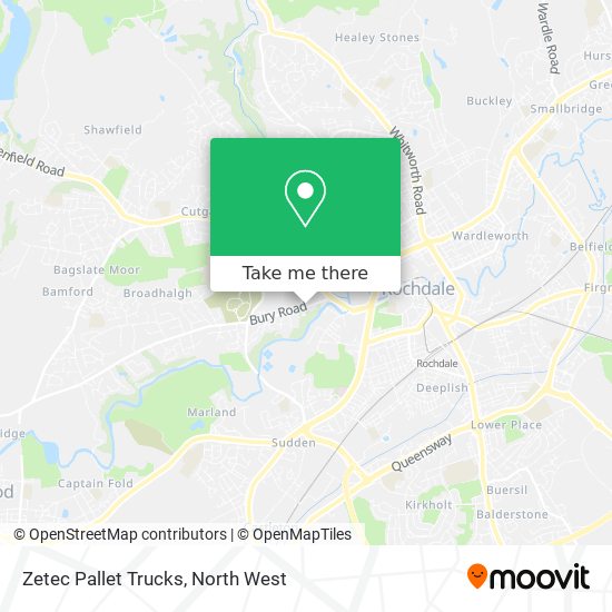 Zetec Pallet Trucks map