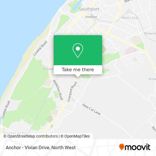 Anchor - Vivian Drive map