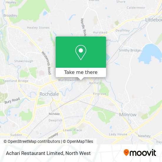 Achari Restaurant Limited map