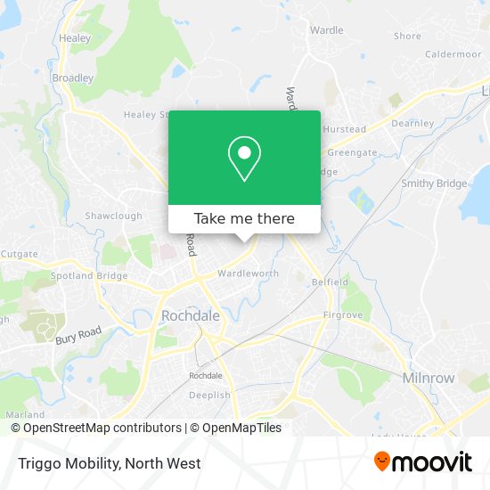 Triggo Mobility map