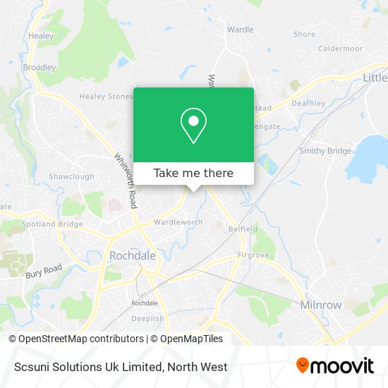 Scsuni Solutions Uk Limited map