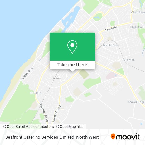Seafront Catering Services Limited map