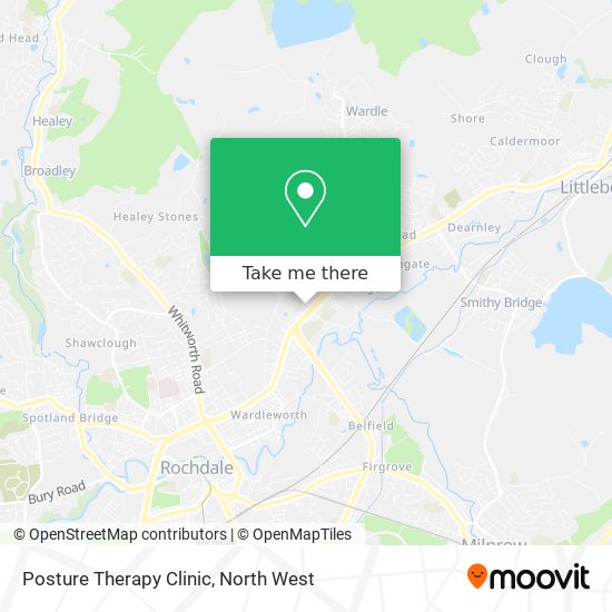 Posture Therapy Clinic map