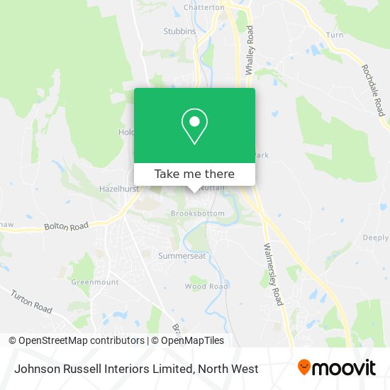Johnson Russell Interiors Limited map