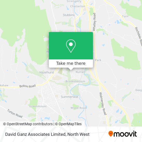 David Ganz Associates Limited map