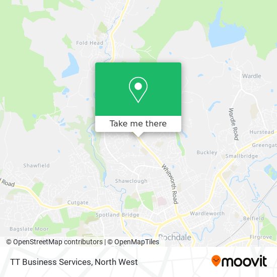 TT Business Services map