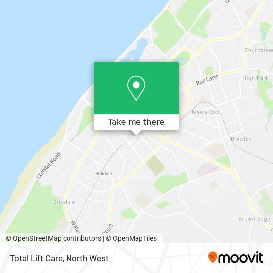 Total Lift Care map