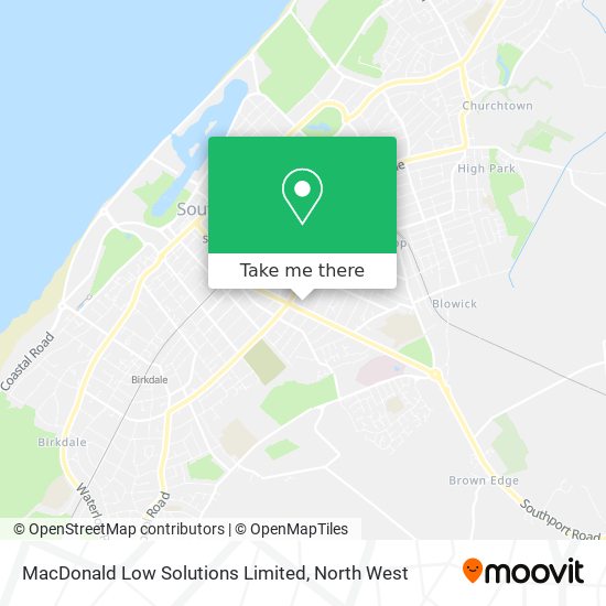 MacDonald Low Solutions Limited map