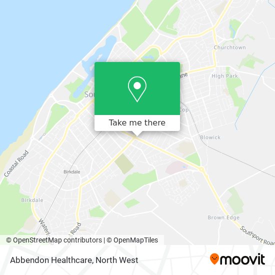 Abbendon Healthcare map