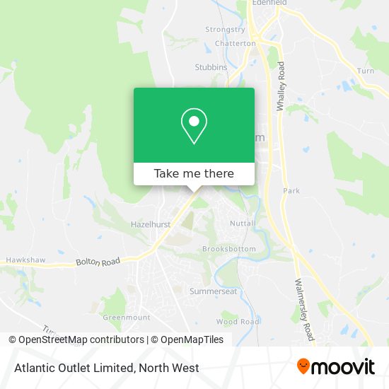 Atlantic Outlet Limited map
