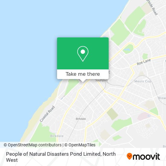 People of Natural Disasters Pond Limited map