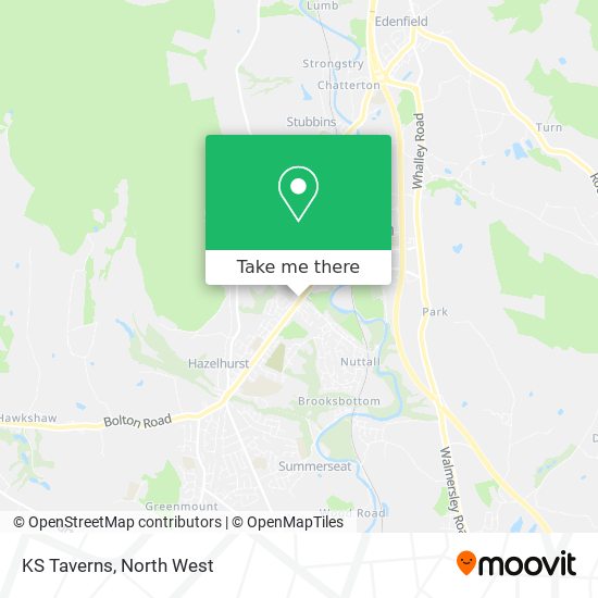 KS Taverns map