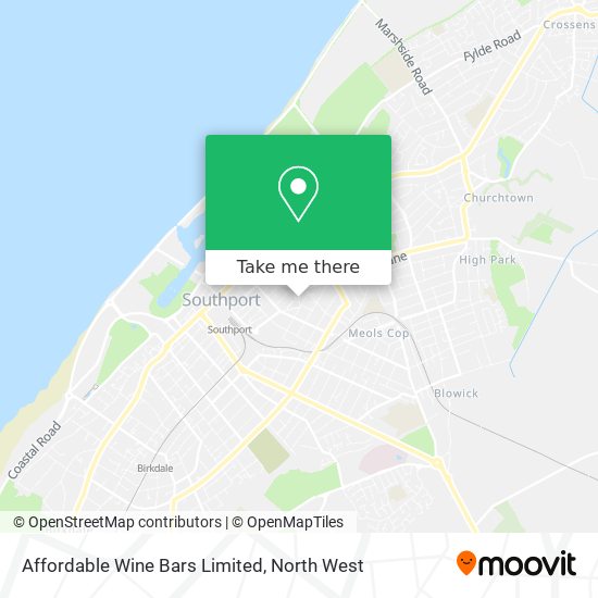 Affordable Wine Bars Limited map