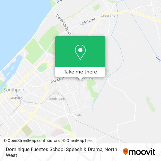 Dominique Fuentes School Speech & Drama map