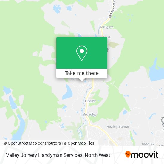 Valley Joinery Handyman Services map