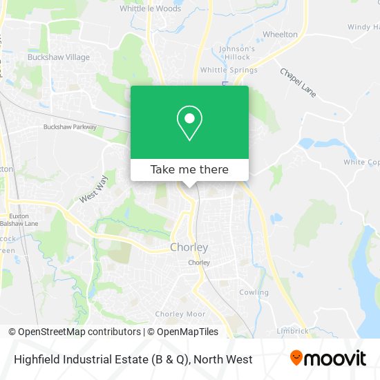 Highfield Industrial Estate (B & Q) map