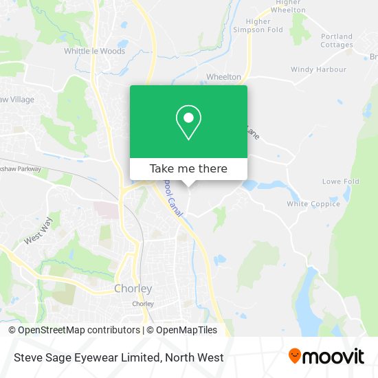 Steve Sage Eyewear Limited map