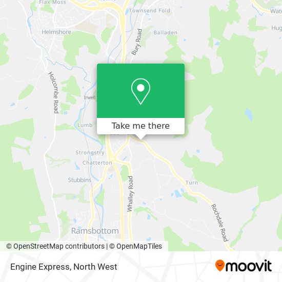 Engine Express map