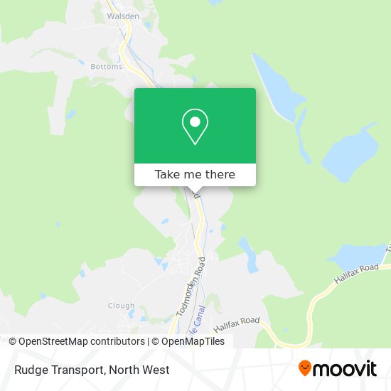 Rudge Transport map