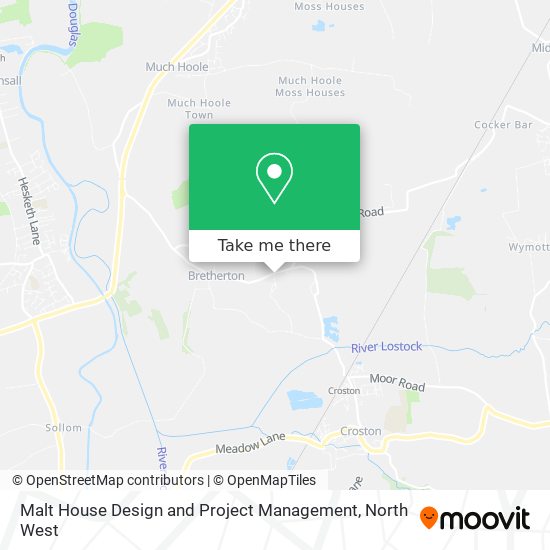 Malt House Design and Project Management map