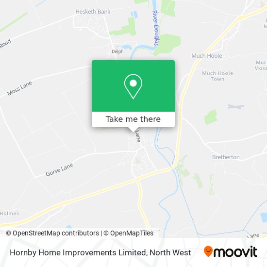 Hornby Home Improvements Limited map