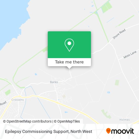 Epilepsy Commissioning Support map