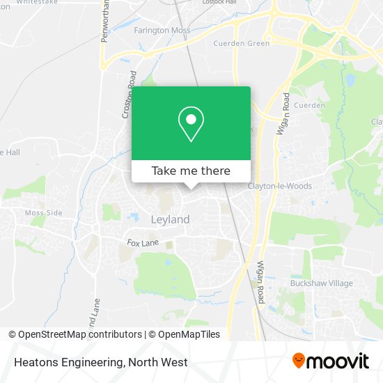 Heatons Engineering map