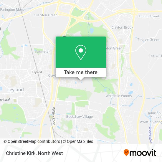 Christine Kirk map