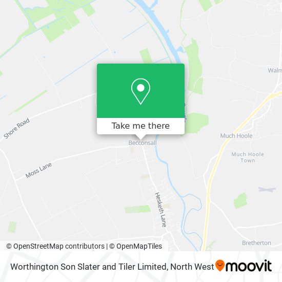 Worthington Son Slater and Tiler Limited map