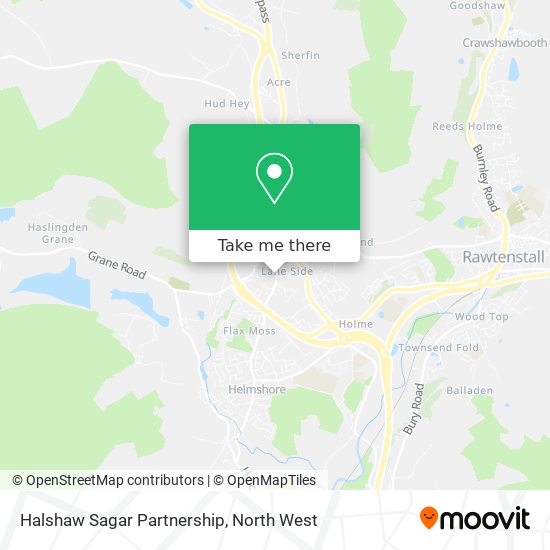 Halshaw Sagar Partnership map