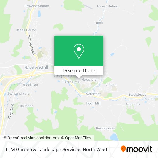LTM Garden & Landscape Services map