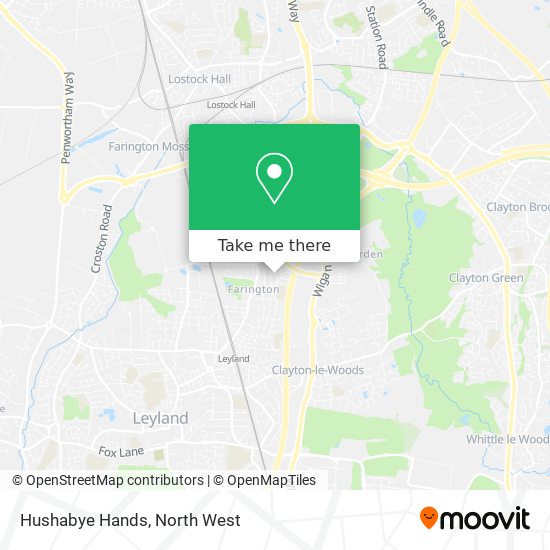 Hushabye Hands map