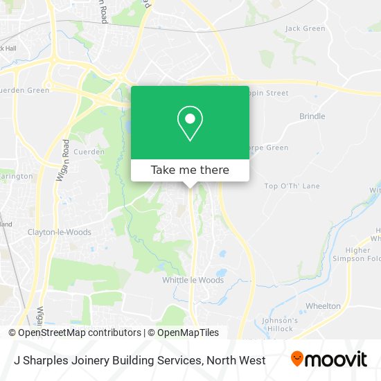 J Sharples Joinery Building Services map