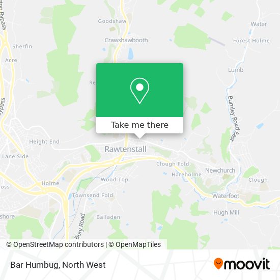 Bar Humbug map