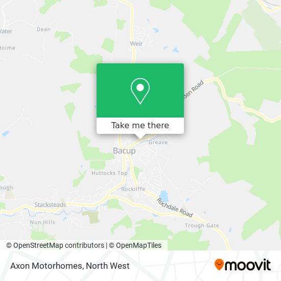 Axon Motorhomes map