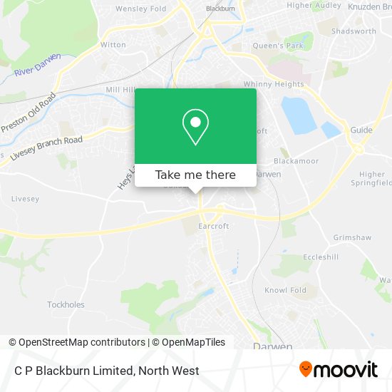 C P Blackburn Limited map