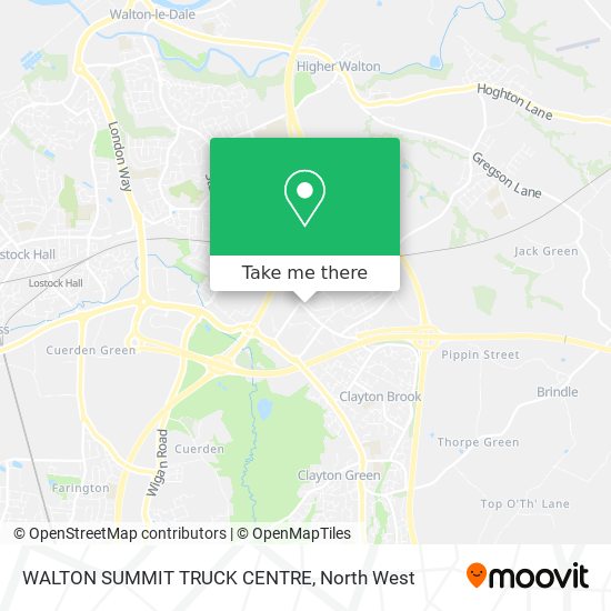 WALTON SUMMIT TRUCK CENTRE map