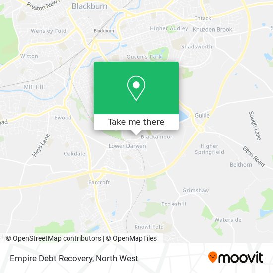 Empire Debt Recovery map