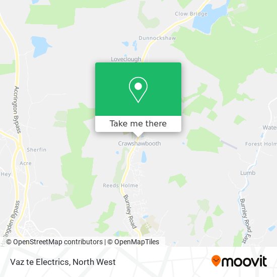 Vaz te Electrics map