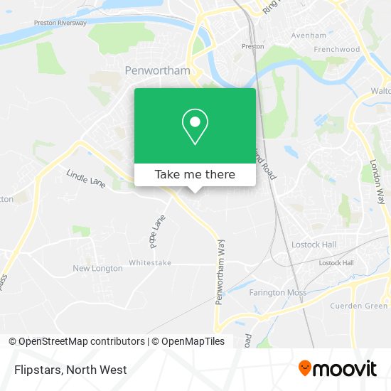 Flipstars map