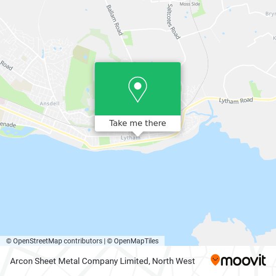 Arcon Sheet Metal Company Limited map