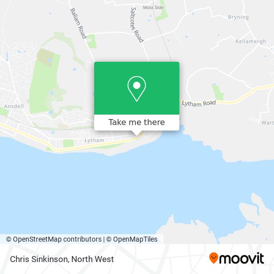 Chris Sinkinson map