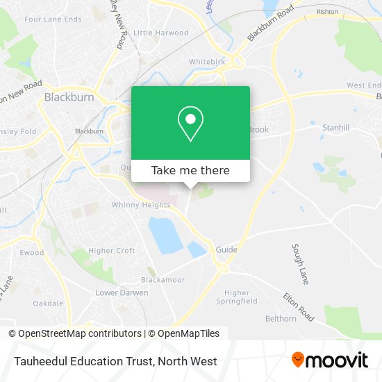 Tauheedul Education Trust map