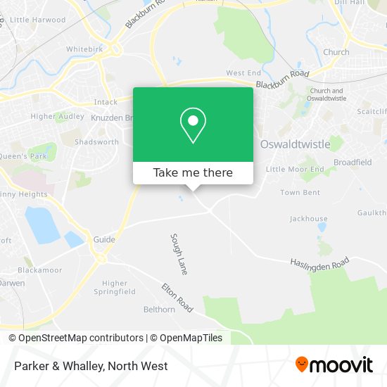Parker & Whalley map
