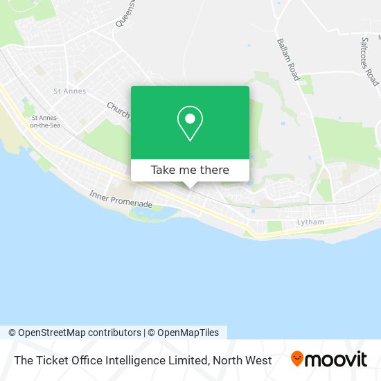 The Ticket Office Intelligence Limited map